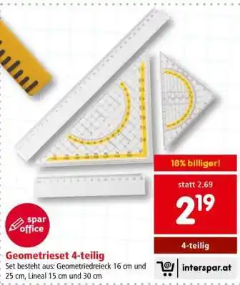 Interspar Geometrieset 4-teilig Angebot