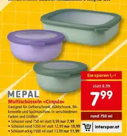 Interspar Multischüsseln Cirqula Angebot