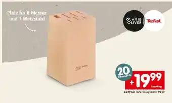 Interspar Jamie Oliver Tefal Messerblock Angebot
