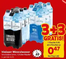 Interspar Vöslauer Mineralwasser Angebot