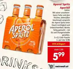 Interspar Aperol Spritz Aperitif Angebot