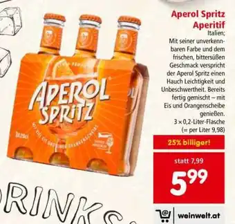 Interspar Aperol Spritz Aperitif Angebot