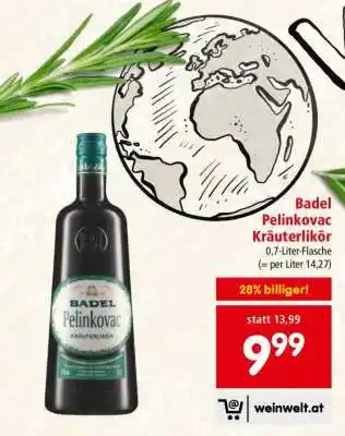 Interspar Badel Pelinkovac Kräuterlikör Angebot