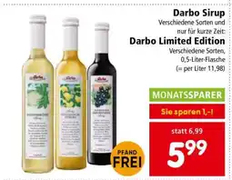 Interspar Darbo Sirup Angebot