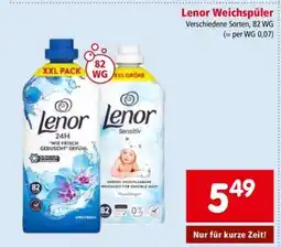 Interspar Lenor Weichspüler Angebot