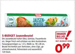Interspar S-BUDGET Jausenbeutel Angebot