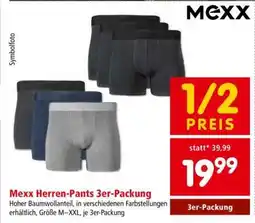 Interspar Mexx Herren-Pants 3er-Packung Angebot