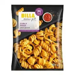 Billa Billa immer gut Curly Fries Angebot