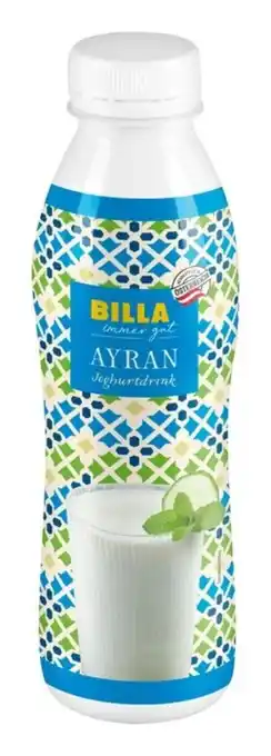 Billa Billa immer gut Ayran Angebot