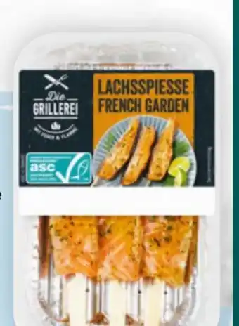 Billa Die Grillerei Lachsspieße French Garden Angebot