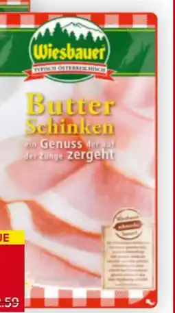 Billa Wiesbauer Butterschinken Angebot