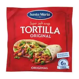 Billa Santa Maria Tortilla Wraps Angebot