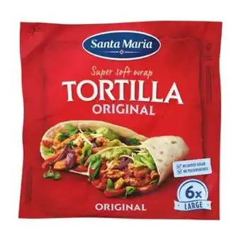 Billa Santa Maria Tortilla Wraps Angebot