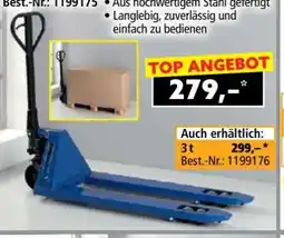 Norma Kraft Werkzeuge Paletten-Hubwagen Angebot