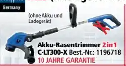 Norma Scheppach Akku-Rasentrimmer-Set C-LT300-X Angebot