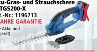 Norma Scheppach Akku-Gras-Strauchschere C-HTGS200-X Angebot