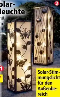 Norma I-Glow LED-Solar Standleuchte Angebot