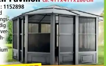 Norma HC Garten & Freizeit Aluminium-Wintergarten-Pavillon Angebot
