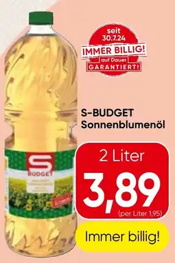 Spar S-BUDGET Sonnenblumenöl Angebot