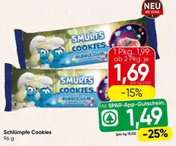 Spar Schlümpfe Cookies Angebot