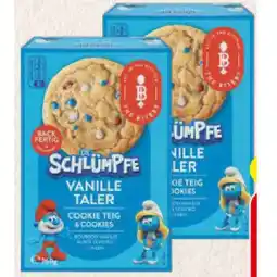 Spar Die Schlümpfe Vanille Taler versch. Sorten SPAR Angebot