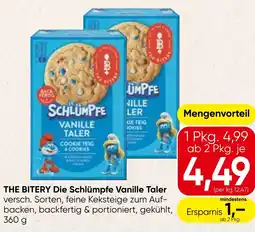 Spar THE BITERY Die Schlümpfe Vanille Taler Angebot