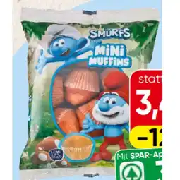 Spar Schlümpfe Mini-Muffins 9er SPAR Angebot