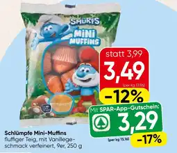 Spar Schlümpfe Mini-Muffins Angebot