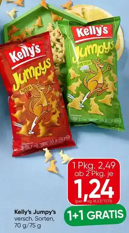 Spar Kelly's Jumpy's Angebot