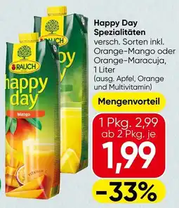 Spar Happy Day Spezialitäten Angebot