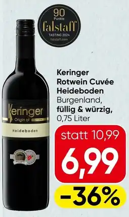 Spar Keringer Rotwein Cuvée Heideboden Angebot
