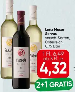 Spar Lenz Moser Servus Angebot