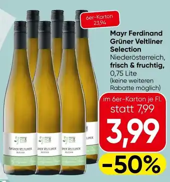 Spar Mayr Ferdinand Grüner Veltliner Selection Angebot
