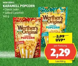 Hofer Werther's karamell popcorn Angebot