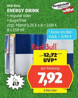 Hofer Red bull energy drink Angebot