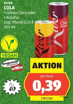 Hofer River cola Angebot
