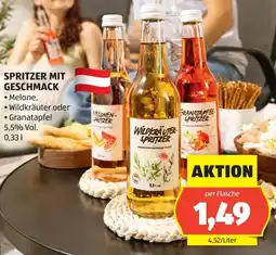 Hofer Spritzer mit geschmack Angebot
