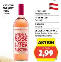 Hofer Hashtag Zweigelt Rose Angebot