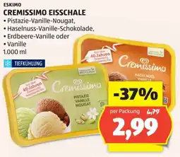 Hofer Eskimo cremissimo eisschale Angebot