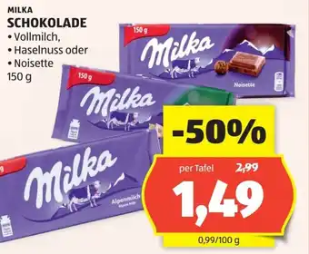 Hofer Milka Schokolade Angebot