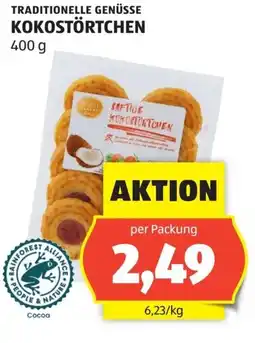 Hofer Traditionelle genüsse kokostörtchen Angebot