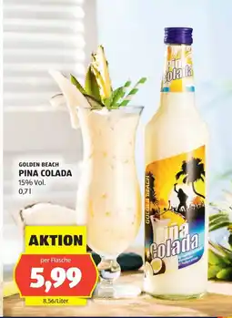 Hofer Golden Beach Pina Colada Angebot