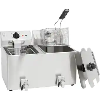 Metro Fritteuse 2x8 Liter GDF 3028, Preisangabe ohne MwSt. (Preis inkl. MwSt. 287,04 €), METRO Angebot