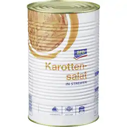 Metro Karottensalat Streifen, Preisangabe ohne MwSt. (Preis inkl. MwSt. 5,73 €), METRO Angebot