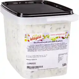 Metro Gurkenrahmsalat, Preisangabe ohne MwSt. (Preis inkl. MwSt. 4,39 €), METRO Angebot