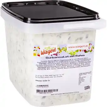 Metro Gurkenrahmsalat, Preisangabe ohne MwSt. (Preis inkl. MwSt. 4,39 €), METRO Angebot