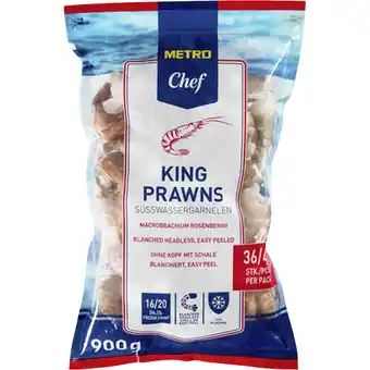 Metro King Prawns, Preisangabe ohne MwSt. (Preis inkl. MwSt. 23,09 €), METRO Angebot