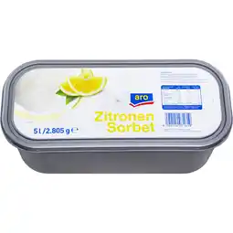 Metro Zitronensorbet, Preisangabe ohne MwSt. (Preis inkl. MwSt. 12,53 €), METRO Angebot