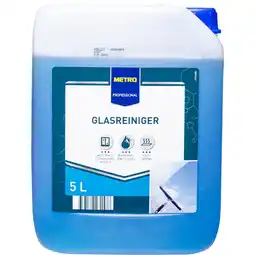 Metro Glasreiniger, Preisangabe ohne MwSt. (Preis inkl. MwSt. 10,79 €), METRO Angebot