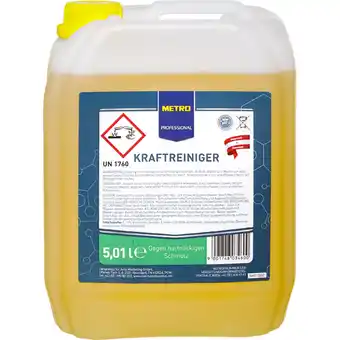Metro Kraftreiniger, Preisangabe ohne MwSt. (Preis inkl. MwSt. 11,99 €), METRO Angebot